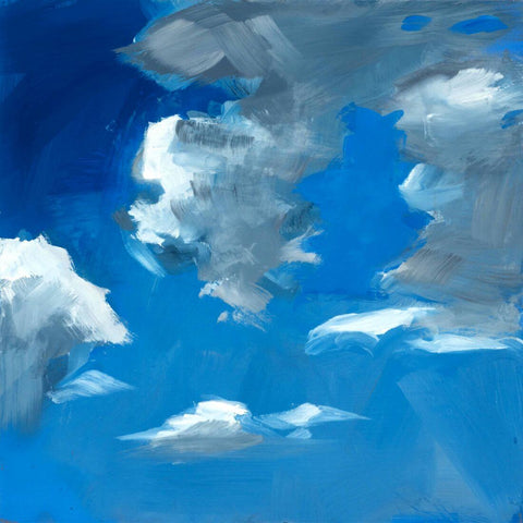 Night Cloud #11 - Helen Frankenthaler - Abstract Expressionism Painting by Helen Frankenthaler