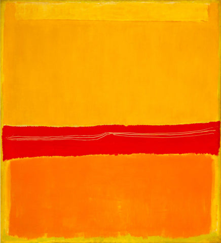 Orange and Yellow - Large Art Prints by Mark Rothko
