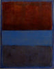 No.61 (Rust And Blue) - Canvas Prints
