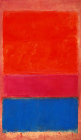 No 1 - Royal Red And Blue - Mark Rothko - Color field Painting - Framed Prints