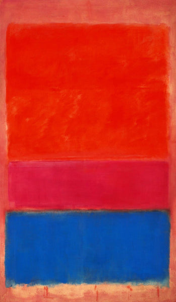 No 1 - Royal Red And Blue - Mark Rothko - Color field Painting - Art Prints