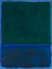 No 17 Green and Blue Abstract - Mark Rothko Color Field Painting - Life Size Posters