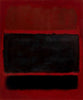 No 20 Black Brown on Maroon 1957 - Mark Rothko - Color Field Painting - Framed Prints