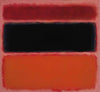 No36 Black Stripe - Mark Rothko Color Field Painting - Canvas Prints