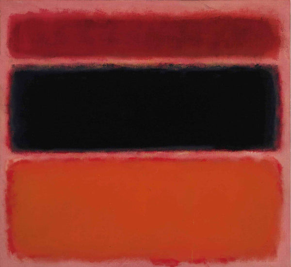 No36 Black Stripe - Mark Rothko Color Field Painting - Posters
