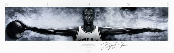 No Bird Soars Too High If He Soars With His Own Wings - Michael Jordan - Art Prints