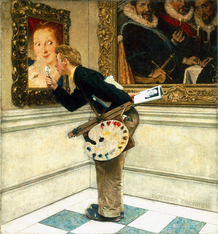 Art Critic by Norman Rockwell