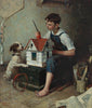 Norman Rockwell - Painting The Little House - Framed Prints