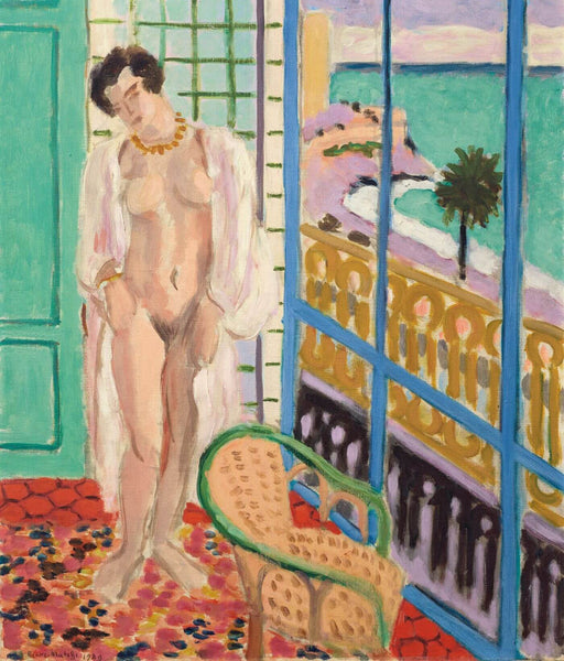 Nude (Femme Nue) - Henri Matisse - Framed Prints