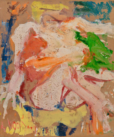 Nude Figure–Woman on the Beach by Willem de Kooning