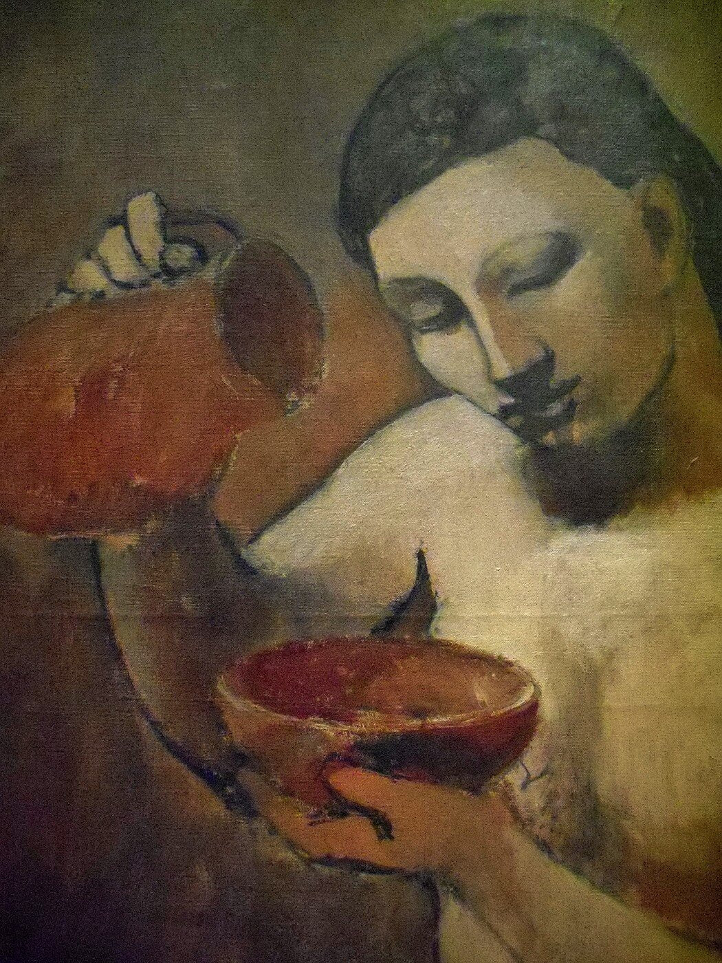 Pablo Picasso - Nude With A Pitcher, 1906 - Posters by Pablo
