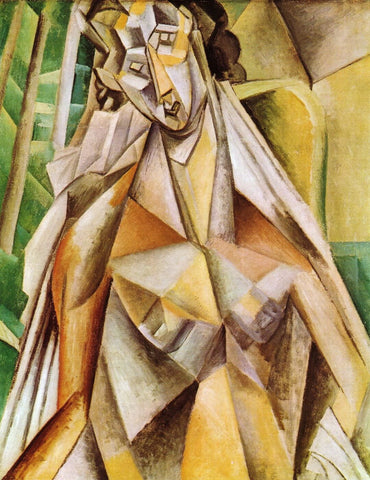 Nude in an Armchair, Horta de Ebro by Pablo Picasso