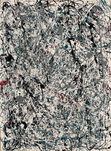 Number 19 - 1948 - Jackson Pollock - Abstract Expressionism Painting - Life Size Posters