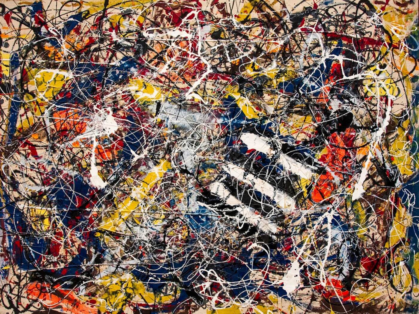 Number 17A - Jackson Pollock - Framed Prints by Jackson Pollock