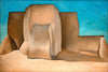 Ranchos Church II - Georgia O'Keeffe - Canvas Prints