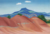 Red Hills - Georgia O'Keeffe - Framed Prints