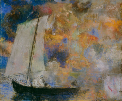 Flower Clouds - Life Size Posters by Odilon Redon