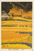 Ohara In Autumn - Kasamatsu Shiro - Japanese Woodblock Ukiyo-e Art Print - Life Size Posters