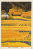 Ohara In Autumn - Kasamatsu Shiro - Japanese Woodblock Ukiyo-e Art Print - Framed Prints