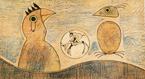 Oiseaux Souterraines - (Underground birds) - Canvas Prints