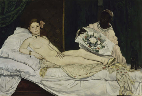 Olympia - Large Art Prints by Édouard Manet