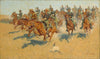 On the Southern Plains - Frederic Remington - Canvas Prints