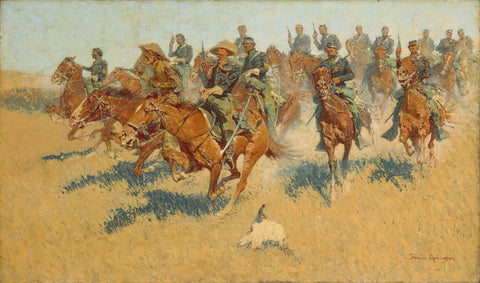 On The Southern Plains - Frederic Remington by Frederic Remington