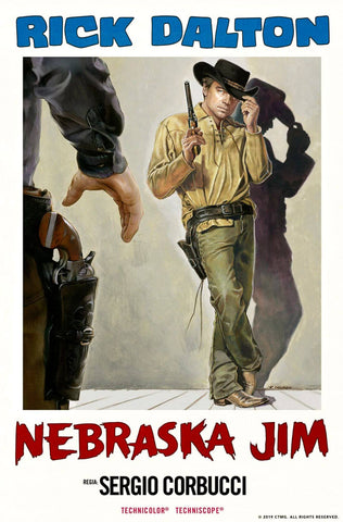 Once Upon A Time In  Hollywood - Leonardo DeCaprio As Nebraska Jim - Quentin Tarantino Movie Poster by Jerry