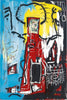 One Eyed Man (Xerox Face) - Jean-Michel Basquiat - Neo Expressionist Painting - Posters