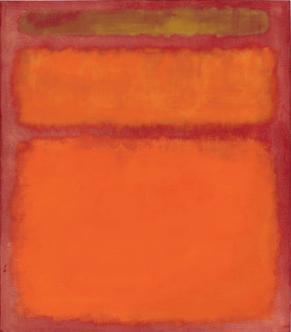 Orange Red Yellow - Mark Rothko Color Field Painting - Posters by Mark Rothko