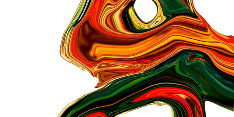 Orange Crush - Abstract Painting - Posters