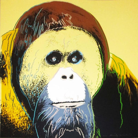 Orangutan by Andy Warhol