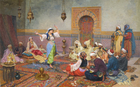  Middle Eastern Dance - Art Prints by Tallenge Store
