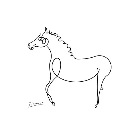 Horse by Pablo Picasso