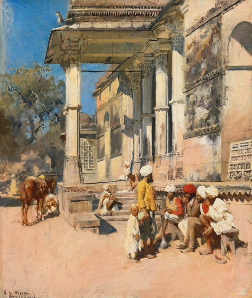 Portico of A Mosque, Ahmedabad - Canvas Prints