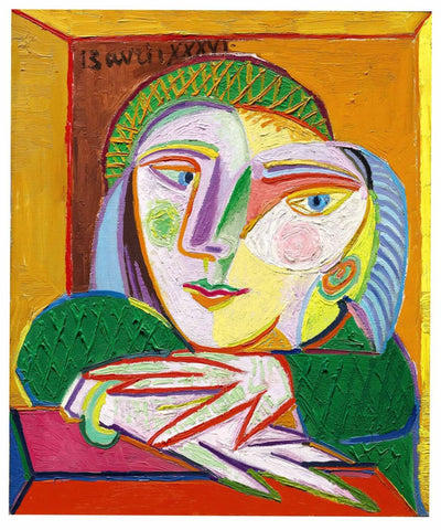 Femme à la fenêtre - Marie Thérèse Walter by Pablo Picasso