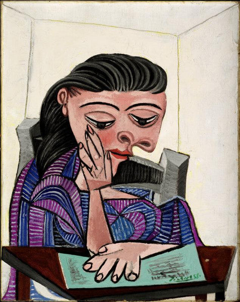 Ragazza Che Legge - Large Art Prints