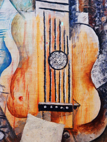 Guitarra I love Eva - Large Art Prints