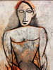 Les Demoiselles d'Avignon - Woman with Joined Hands - Life Size Posters