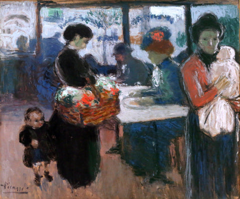 Café-In-Montmartre - Framed Prints