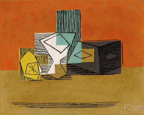Citron et verre by Pablo Picasso