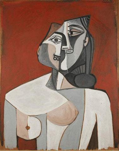Pablo Picasso - Buste De Femme - Bust Of A Woman V2 - Posters by Pablo Picasso