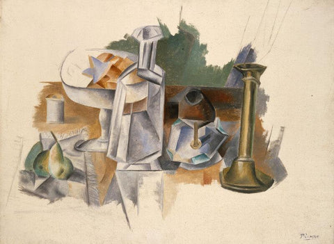 Pablo Picasso - Carafe Et Chandelier - Carafe And Candlestick - Framed Prints
