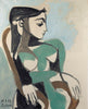 Femme dans un fauteuil - Art Prints