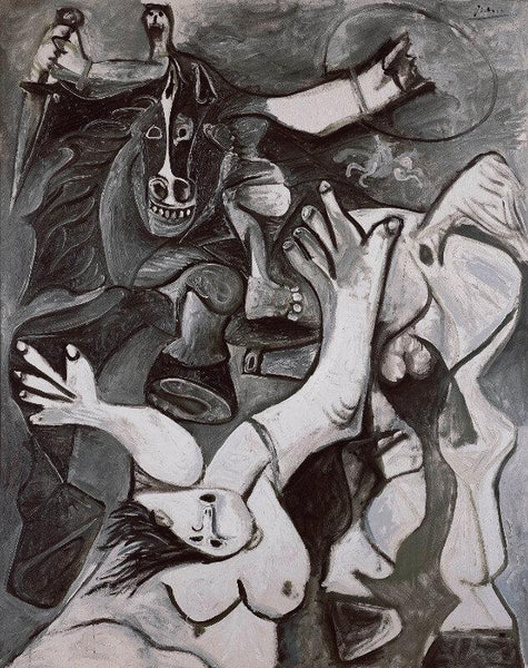 Pablo Picasso - L’enlèvement Des Sabines - The Rape Of The Sabines - Life Size Posters
