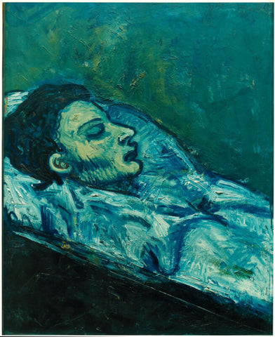 La Muerte De Carles Casagemas (The Death Of Casagemas), 1901 by Pablo Picasso