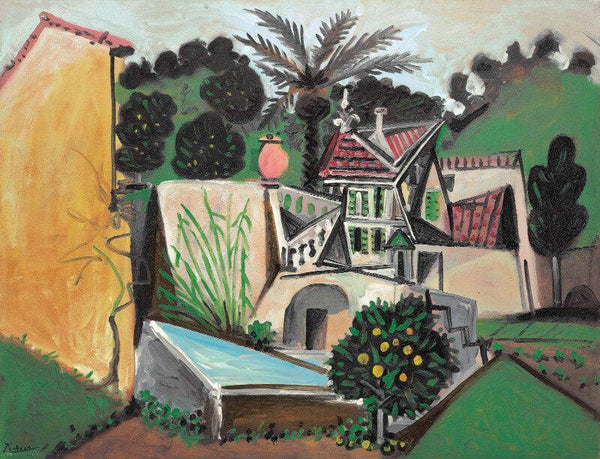 La Villa Au Palmier - Art Prints