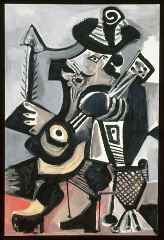 Musician - Large Art Prints by Pablo Picasso