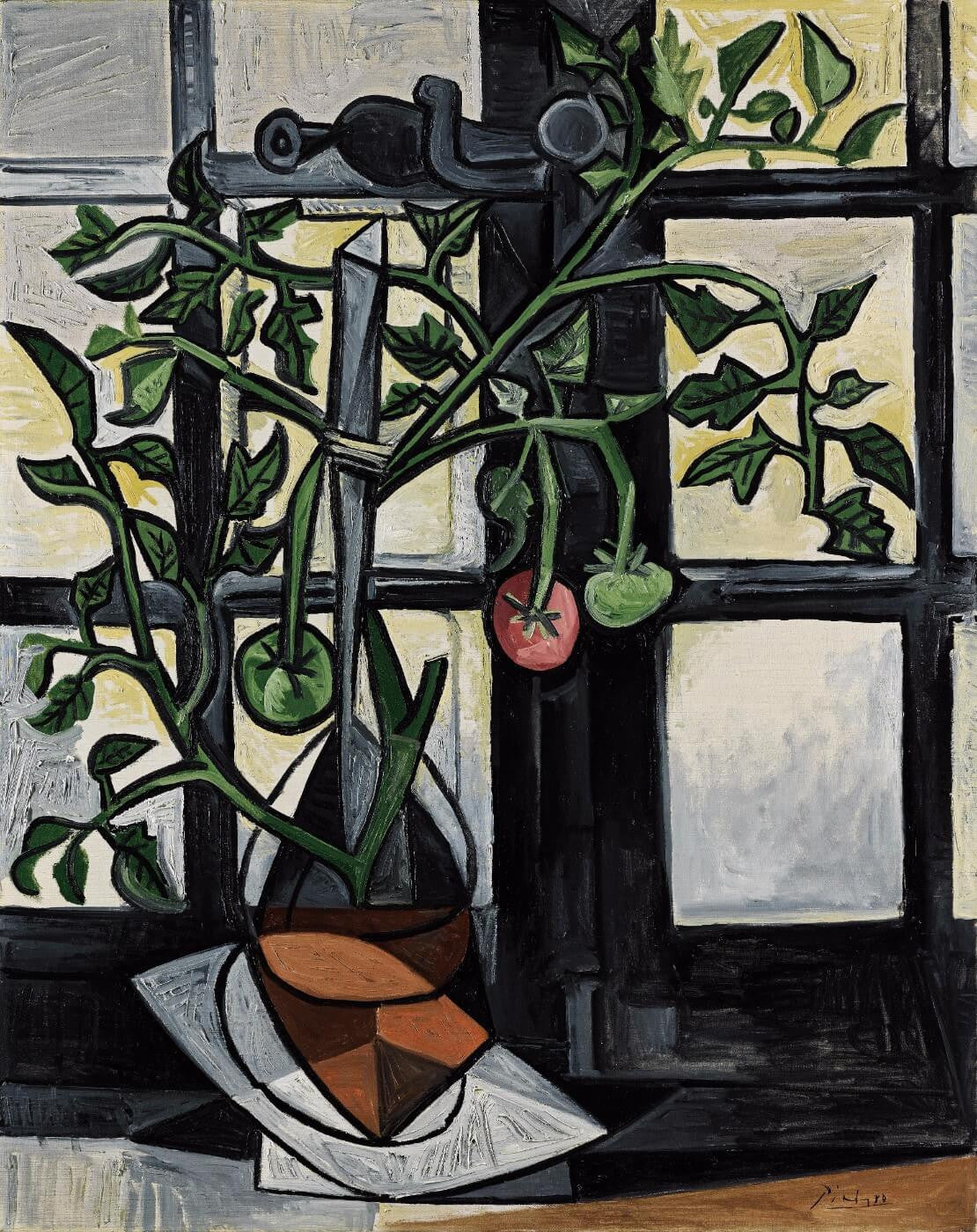 Plant de tomato - Canvas Prints by Pablo Picasso | Buy Posters