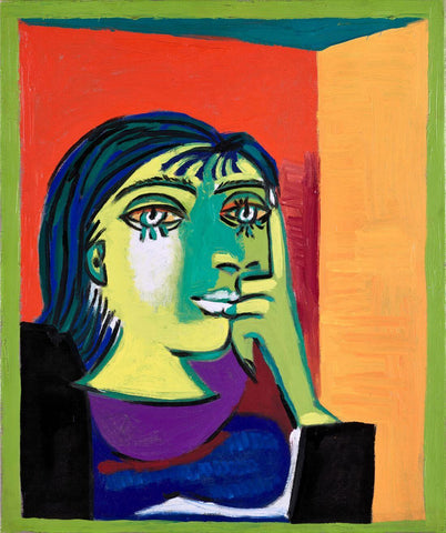 Portrait Of Dora Maar (Portrait De Dora Maar) - 1937 - Pablo Piccaso - Posters by Pablo Picasso